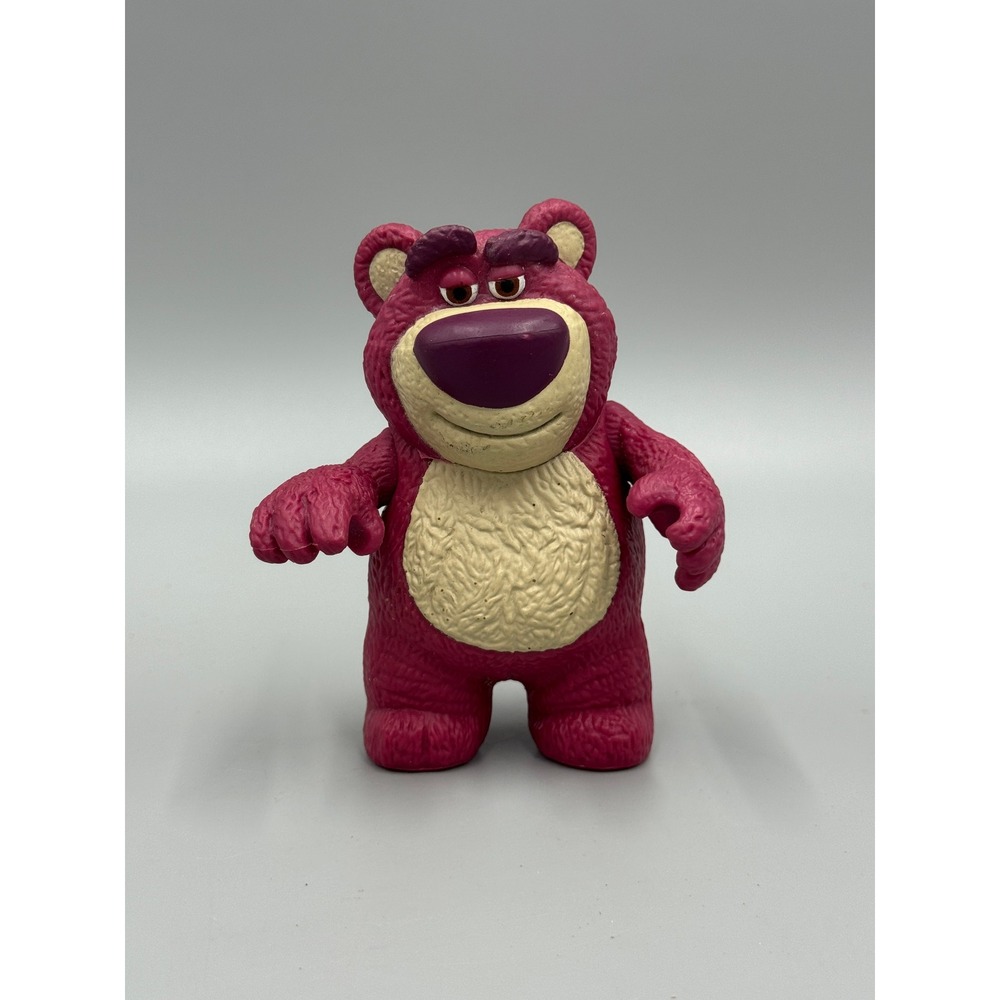 Disney Pixar Toy Story 3 Lotso Huggin Bear Figure Mattel 2012 4 Inch Tall